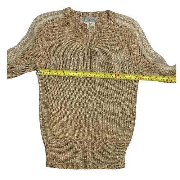 𝅺NANNEL Vintage Angora Blend Handknit Sweater - Picture 7 of 8